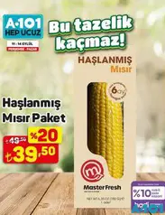 HAŞLANMIŞ MISIR PAKET